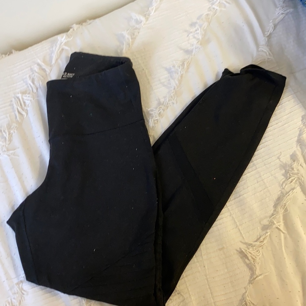 Old navy active leggings ribbed